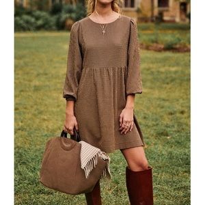 NWOT Sezane Mini Long Sleeve Candice Dress